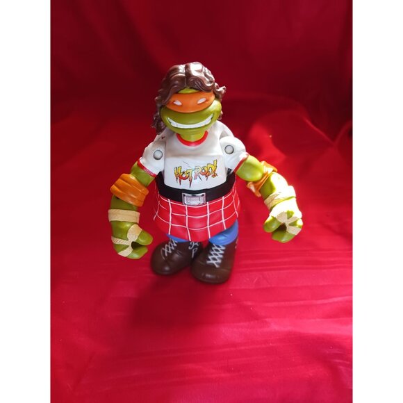 WWE TMNT Michelangelo As  Rowdy Roddy Piper Action Figure 2017 - Picture 1 of 8